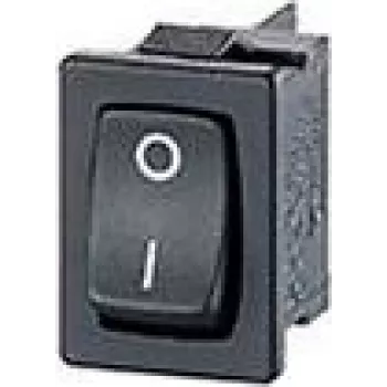 Bachmann 924.185 Wippschalter Serie 3634 Ausschalter 2-polig schwarz (924.185)