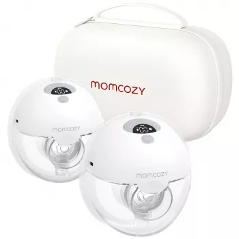 Momcozy M5 Doppelte Milchpumpe Grau, 160 ml