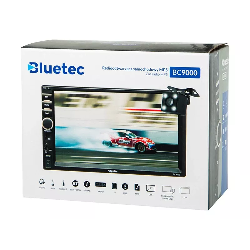 Autoradio BLOW BC9000 2DIN 7 Zoll RDS USB microSD mit Touchscreen