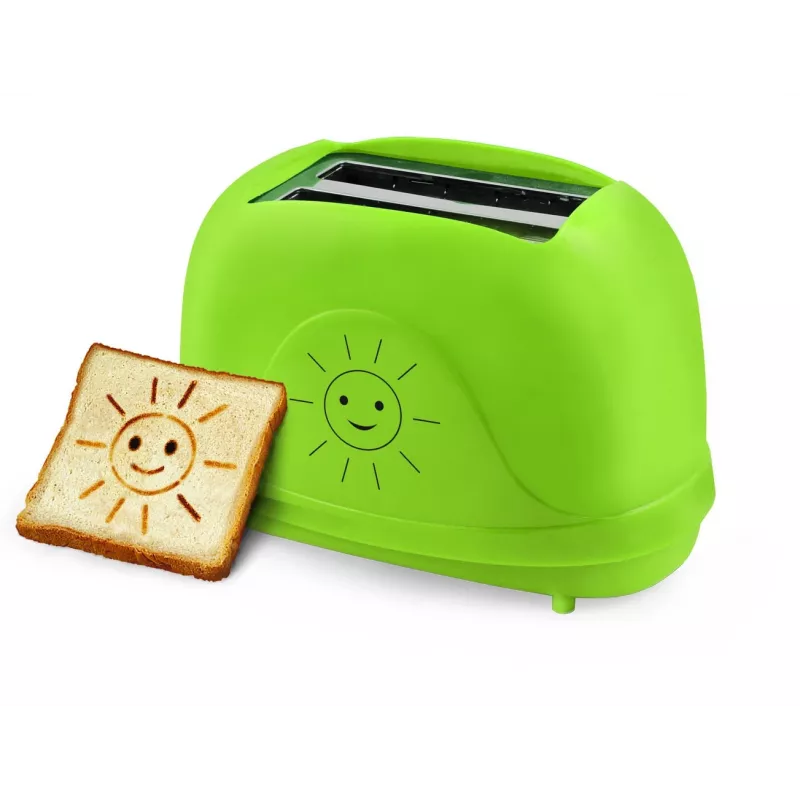 Esperanza EKT003 Smiley Toaster, 750 W, grün