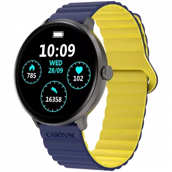 Canyon SW-69 - Jacky - Smartwatch - BT - Farbe. LTPS-Display 1.3 - wasserdicht. IP68 - 25 Sportarten