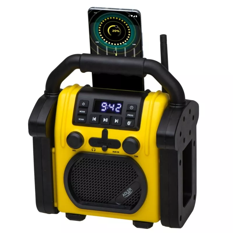 Baustellenradio mit Bluetooth - IPX 54 Adler Adler