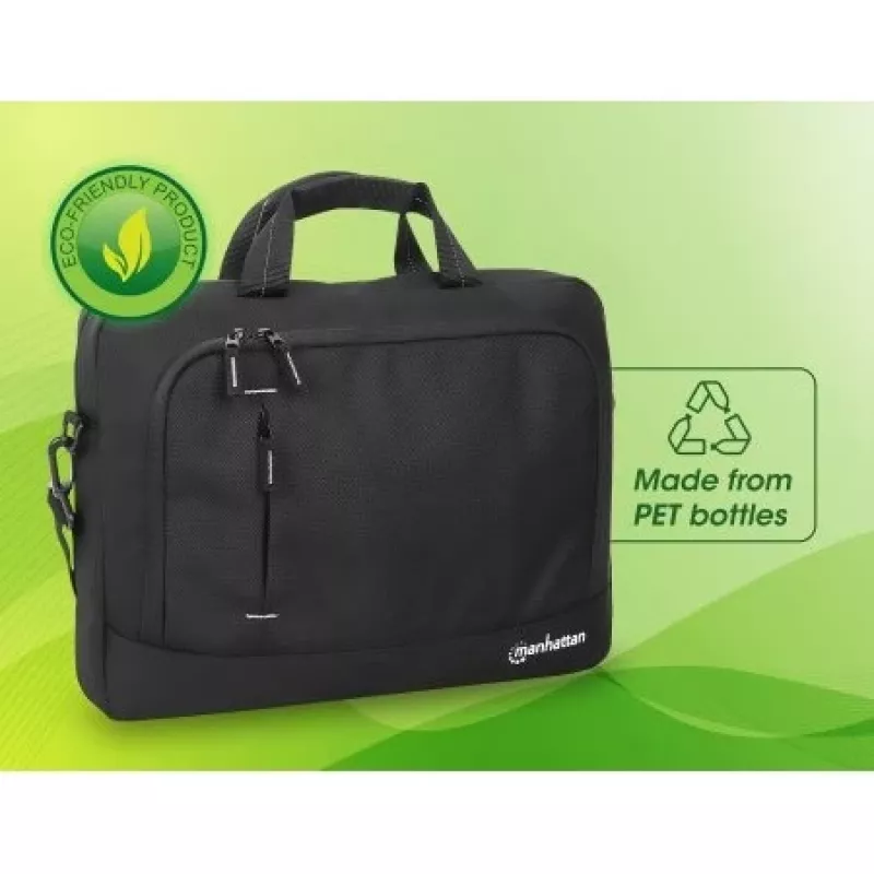 Umhängetasche Manhattan Helsinki Eco Friendly 14,1 Zoll gepolstertes Fach