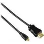 Hama HDMI 2m HDMI-Kabel HDMI Typ A (Standard) HDMI Typ D (Micro) Schwarz