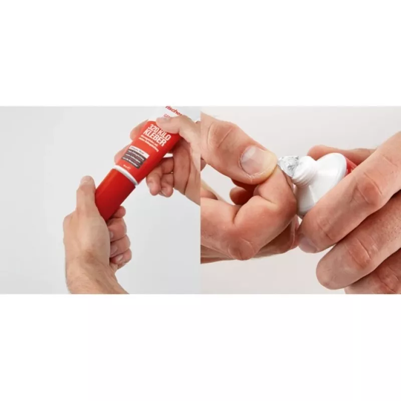 GOW 320 Kilo Klebstoff, Tube 80ml (Weiß)