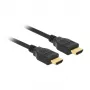 HDMI-Kabel DeLOCK 84713 1m Typ A Stecker auf Stecker Schwarz