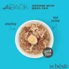 Nassfutter für Katzen Agras Pet Foods Schesir after Dark Complete Brühe 80 g – Huhn, glutenfrei, für ausgewachsene Katzen