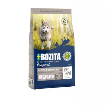 BOZITA Original Puppy & Junior XL Lamm - Trockenfutter für Hunde - 12 kg
