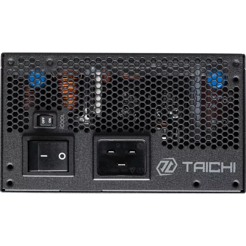 Netzteil ASROCK Taichi TC-1300T 1300 W 20+4 Pin ATX 80 PLUS Titanium, schwarz, 135 mm Lüfter