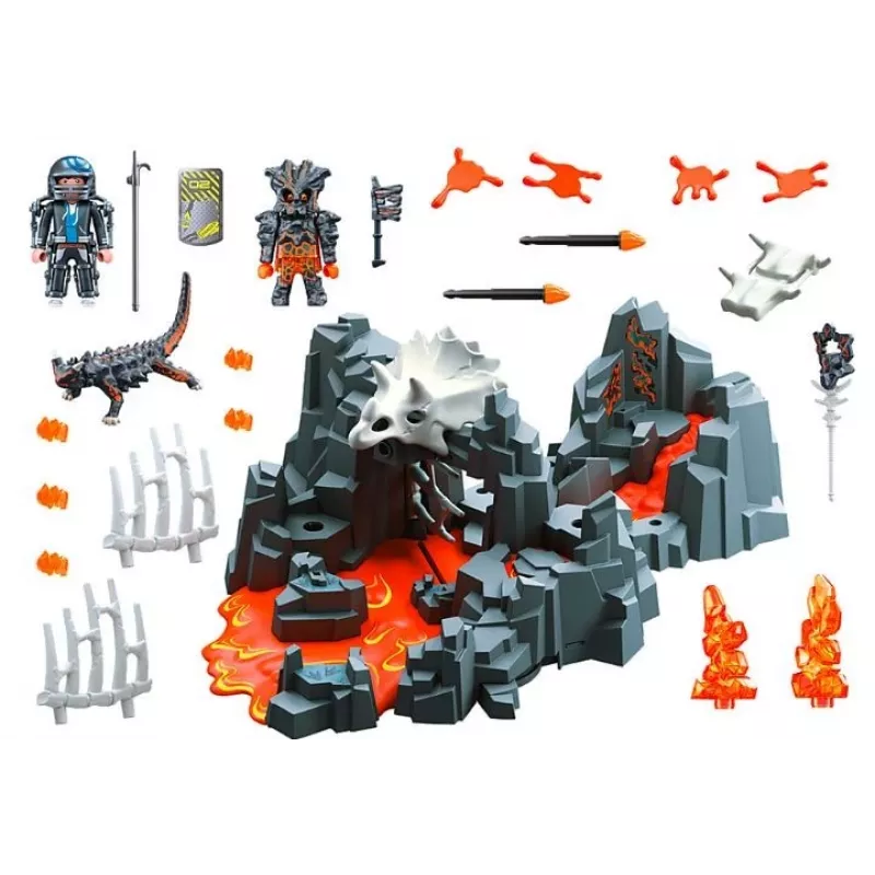 Spielset Playmobil 70926 Hüter der Lavamine 5-10 Jahre Mehrfarbig