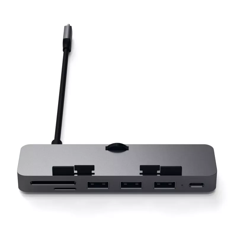 Satechi ST-TCIMHM Laptop-Dock/Port-Replikator USB 3.2 Gen 1 (3.1 Gen 1) Typ-C Grau