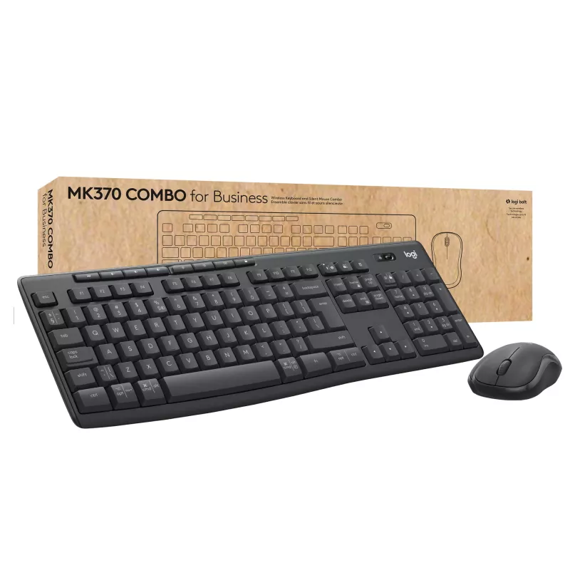 Logitech MK370 Combo for Business - Tastatur-Maus-Set