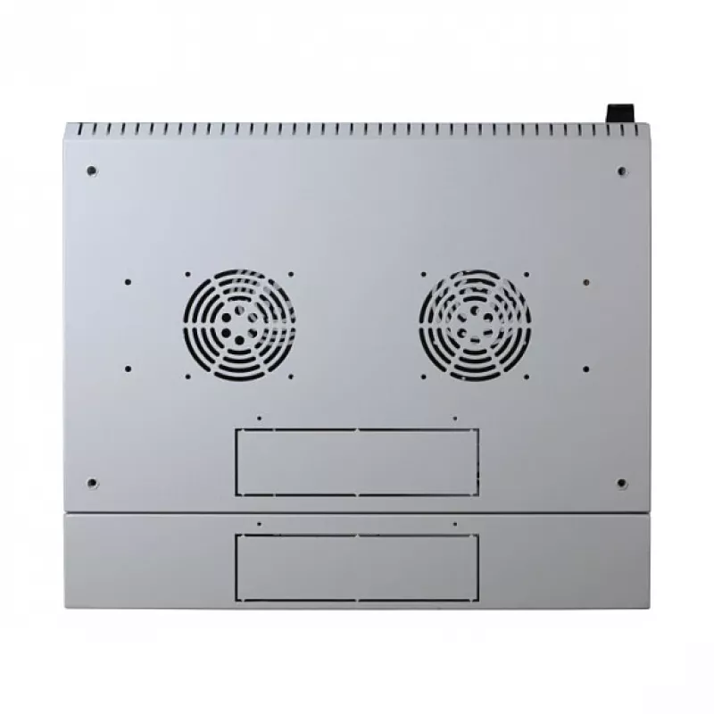 EFB-Elektronik 48,30cm (19) Wandgehäuse 6HE, schwenkend, 2-teilig, RAL7035, Tiefe 500 mm