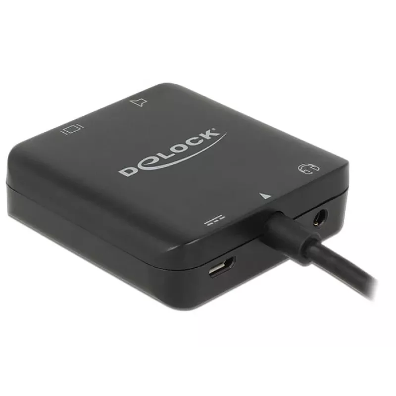 Audio Converter DeLOCK 62784 Schwarz