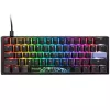 Ducky One 3 Classic Schwarz/Weiß Mini Gaming-Tastatur, RGB-LED - MX-Speed-Silber (US) (DKON2161ST-PUSPDCLAWSC1)