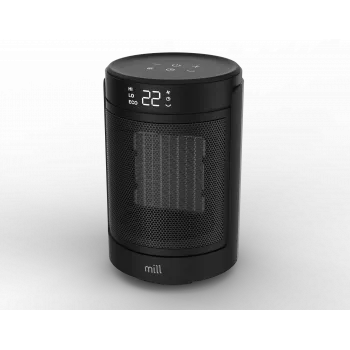 Keramik-Heizlüfter Mill FH1500Schwarz 1500 W für Räume bis 22 m², schwarz