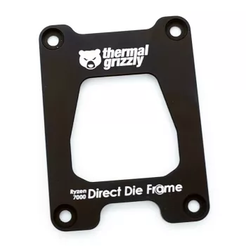 Thermal Grizzly Ryzen 7000 Direct Die Frame | Thermal Grizzly | Ryzen 7000 Direct Die Frame | Schwarz | N/A