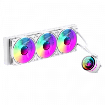 Gamemax | CPU-Flüssigkeitskühler | ICEBURG 360 INFINITY | Weiß