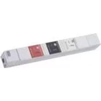 Bachmann Inline PDU Basic - Überspannungsschutz (Rack - rackmontierbar) - AC 400 V - 3 Phasen - 1U - 1,0m Kabel (800.2546)