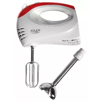 Adler AD 4212 Handmixer Rot, Weiß