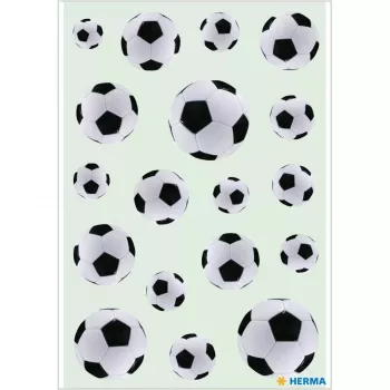 Dekorativer Aufkleber HERMA 3434 Papier Schwarz Weiß Permanent 54 Stück