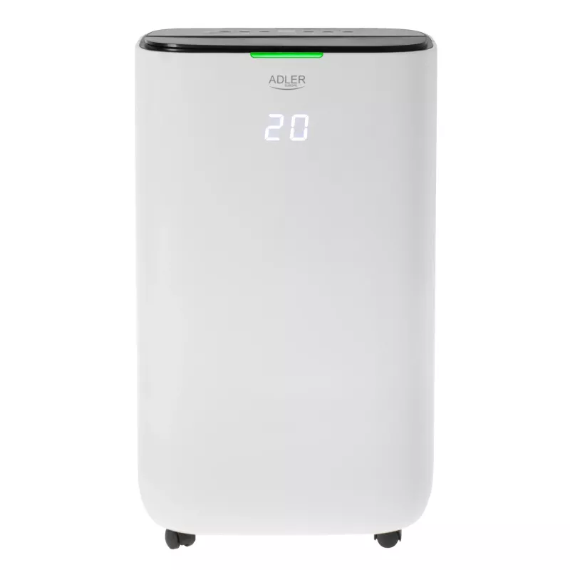 Adler 2-in-1 Luftentfeuchter und Luftreiniger | AD 7863 | Leistung 420 W | Geeignet für Räume bis zu 140 m³ | Wassertankkapazität 6,5 L | Weiß