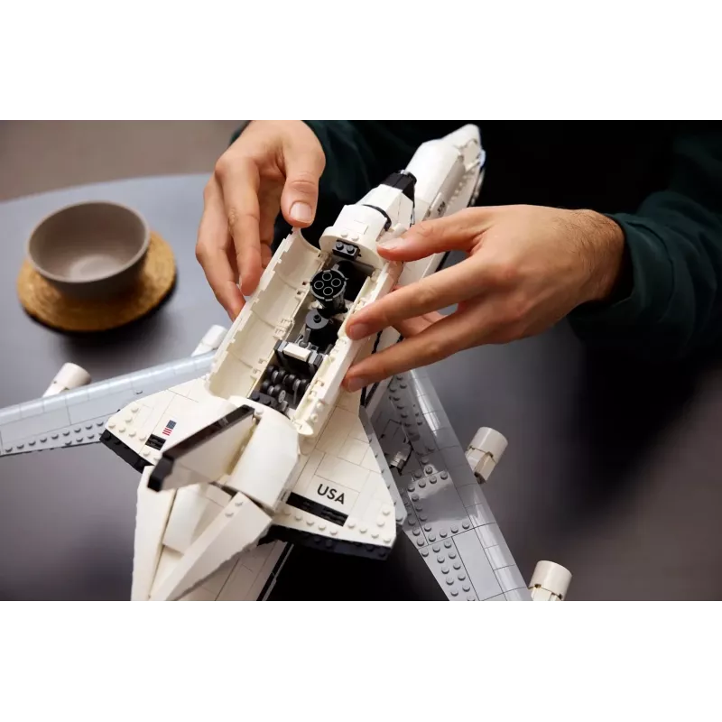 LEGO Icons Shuttle Aircraft 10360 Bauset – 2417 Teile, 270 × 535 × 630 mm Ausstellungsmodell