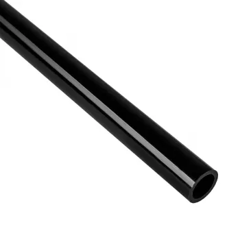 BitsPower Crystal Link Tube 16/14mm – starres PETG-Kühlmittelrohr, 1000 mm, schwarz