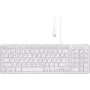 Perixx PERIBOARD-213 DE W USB-Tastatur Deutsch, QWERTZ Weiß (11960)