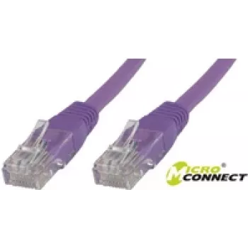 Microconnect UTP Cat6, 7,5 m Netzwerkkabel Lila U/UTP (UTP)