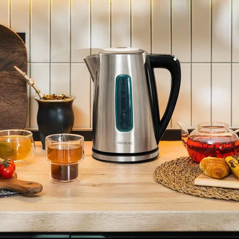 Elektrischer Wasserkocher Cecotec Thermosense 210 Steel 718