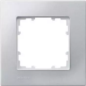 Siemens 5TG11111 Wandplatte/Schalterabdeckung Aluminium