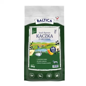BALTICA regionale Geschmacksrichtungen Kleine Rassen Ente mit Birne - Trockenfutter - 6kg