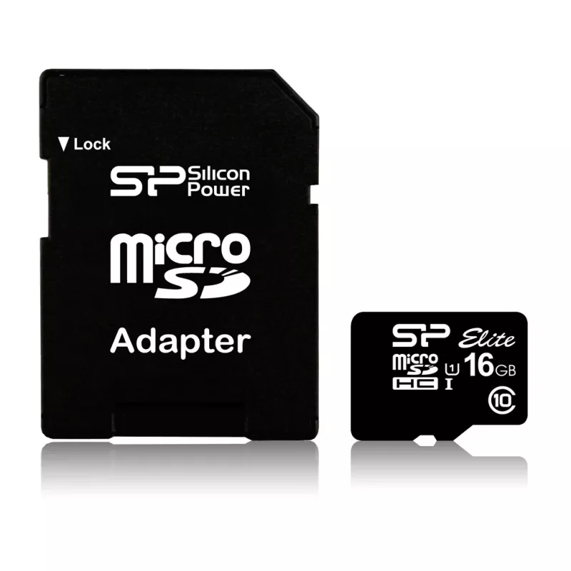 Silicon Power Elite Speicherkarte 16 GB MicroSDHC Class 10 UHS-I