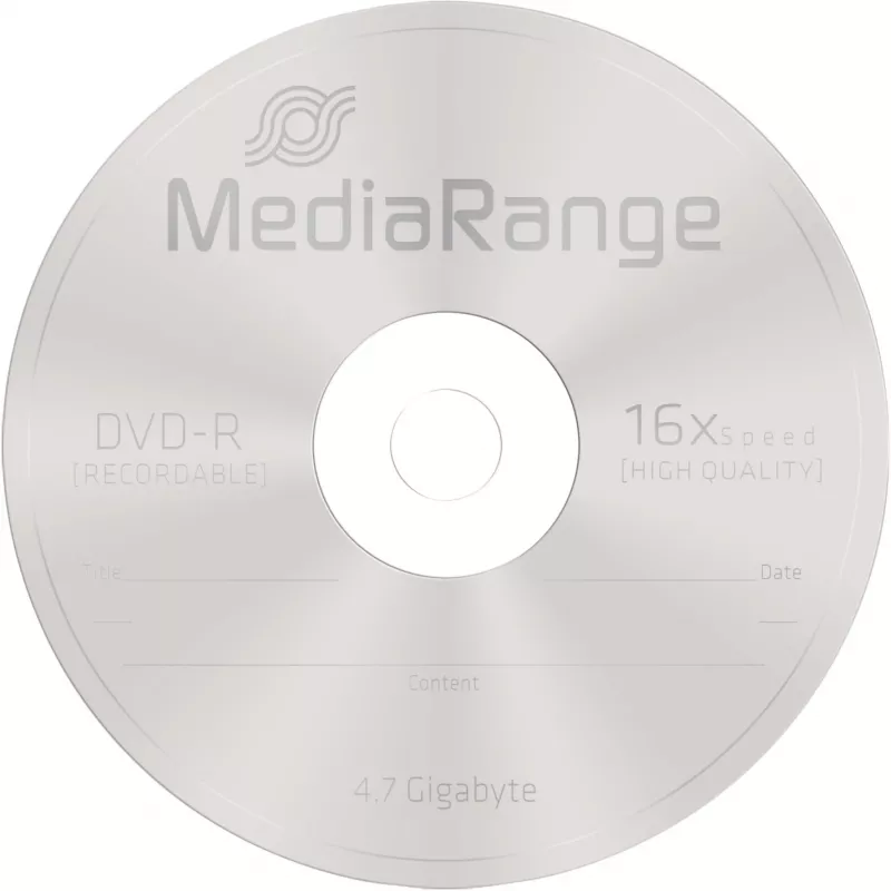 MediaRange MR442 DVD-Rohlinge 4,7 GB DVD-R 100 Stück