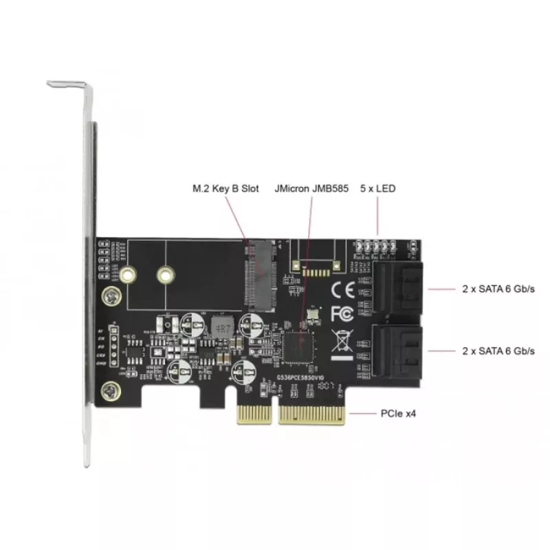 Schnittstellenkarte DeLOCK 90396 Intern M.2 SATA