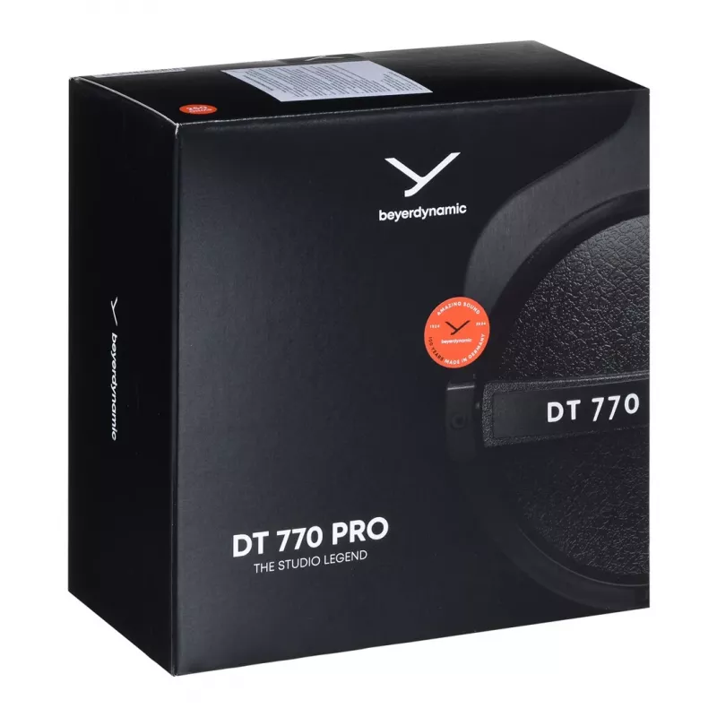 Beyerdynamic DT 770 PRO Kopfhörer Kabelgebundenes Kopfband Musik Schwarz
