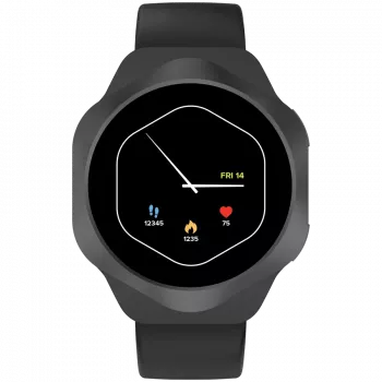 Smartwatch CANYON Hexagon 88 BT-CALL Schwarz