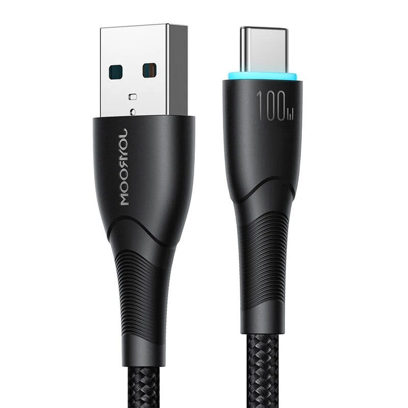 USB-auf-USB-C-Kabel Joyroom SA32-AC6 100 W 1 m Schwarz