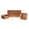 Salz- und Pfeffermühlenset Salter Toronto BW127821EU7 — manuelle Keramikmahlwerke, kompakte Pinch-Pot-Ausführung