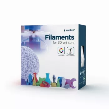 3D-Druckmaterial ABS Gembird 3DP-ABS1.75-01-FY Gelb 1 kg