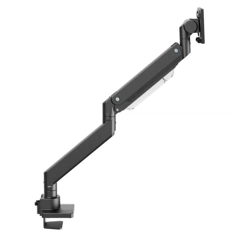 Maclean MC-968 Doppelarm Monitorhalterung mit Gasfeder 17-57 27 kg Schwerlast Stabil Vollbeweglich Halterung Max VESA 200x200