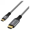 EFB Elektronik USB-C-auf-HDMI-Kabel 4K30Hz Grau - Kabel - Digital/Daten (USB-HDMI-00001)