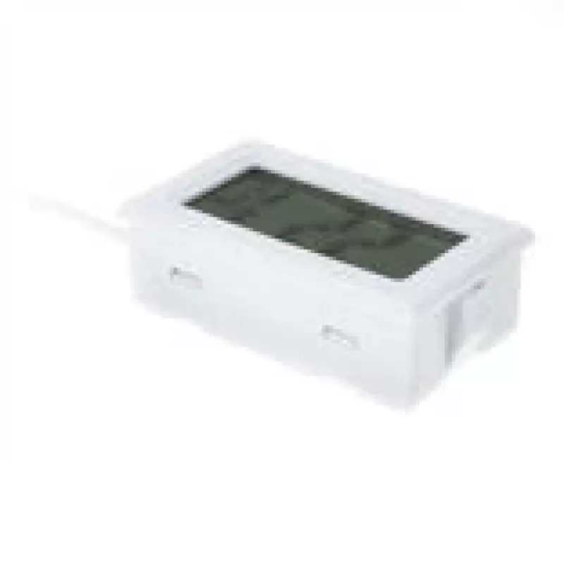 Digitales Thermometer Lamptron TS708 mit G1/4 Zoll Gewindeanschluss, Weiß