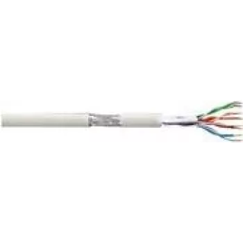 LogiLink EconLine - Bulk Cable - 100 m - SFTP, PiMF - CAT 6 - robust - Grau