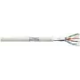 LogiLink EconLine - Bulk Cable - 100 m - SFTP, PiMF - CAT 6 - robust - Grau