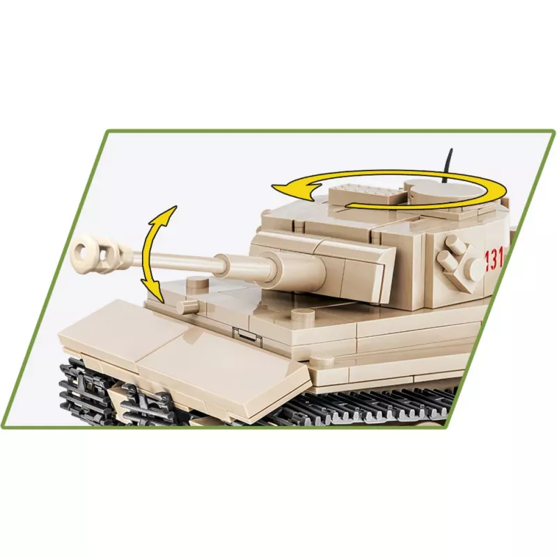 Cobi 1:48 Maßstab PzKpfw VI Tiger 131 Modellbausatz