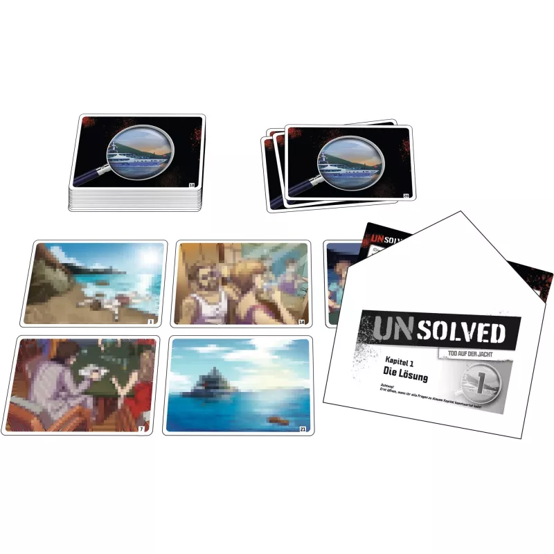 Unsolved - Tod to der Jacht, Puzzle Game