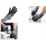 Franz Mensch HYGOSTAR Arbeitshandschuh Ergo Flex Grau/Schwarz XL 6496044 (33293)