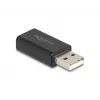 DeLOCK Kabeladapter USB 2.0 Typ-A 3,5 mm 4-polig Schwarz 68001